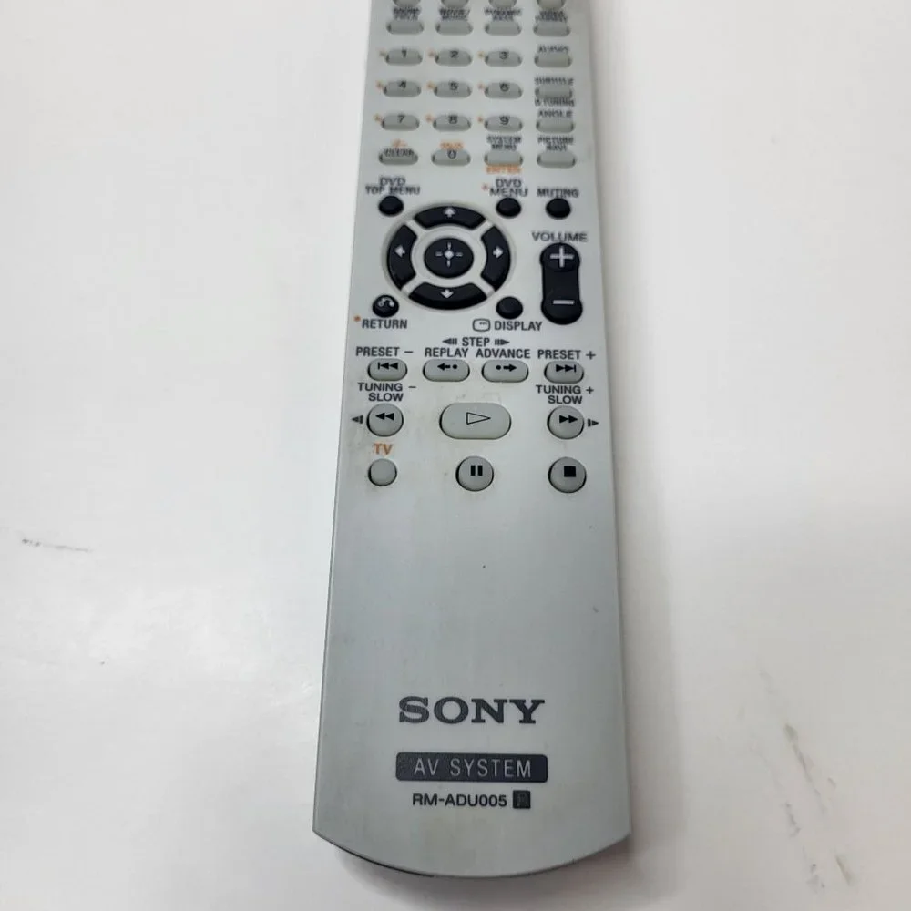 Sony RM-ADU005 Remote for‎ Sony DAVDZ230 DAVHDX265 DAVHDX266 -Cleaned & Tested